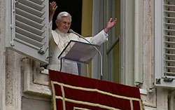 Pope at the window